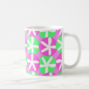 Bloemen en spots koffiemok