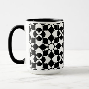 bloemen en sterren koffiemok mok