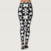 bloemen en sterren leggings (Achterkant)