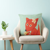 Bloemen en stookolie-Kinderen Kussen (Stoel)