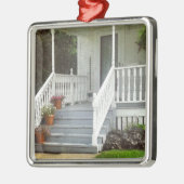  bloemen en  veranda metalen ornament (Links)