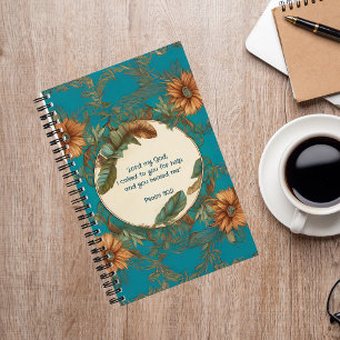Bloemen en Veren Dagboek met Jezus Notitieboek