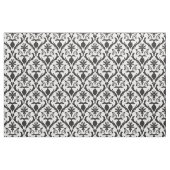 Bloemen en veren Damask stof (Fat Quarter)