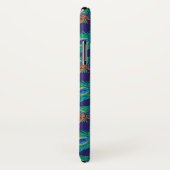 Bloemen en veren | Monogram Case-Mate iPhone Case (Achterkant / rechts)