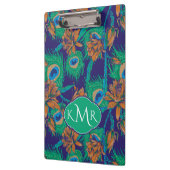 Bloemen en veren | Monogram Klembord (Links)