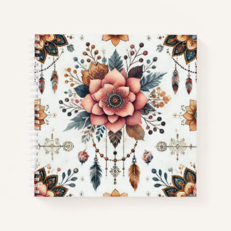 Bloemen en Veren Notitieboek
