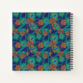 Bloemen en veren notitieboek (Achterkant)