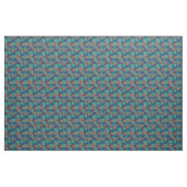 Bloemen en veren stof (Yard (91,4 cm))