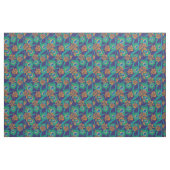 Bloemen en veren stof (Fat Quarter)