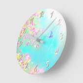 Bloemen en vlinderbloemigen ronde klok (Hoek)