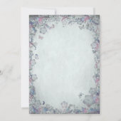  bloemen en vlinderbruiloft kaart