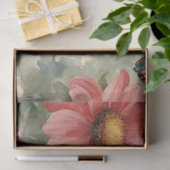 Bloemen en vlinderkunst werk weefsel papier (Geschenk)
