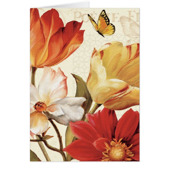 Bloemen en vlinders (Voorkant)
