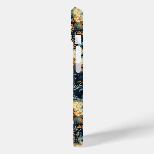 Bloemen en vlinders Abstract patroon Case-Mate iPhone Case (Achterkant / Links)