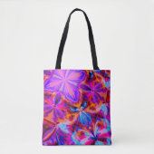 Bloemen en vlinders, Abstract Tote Bag (Voorkant)