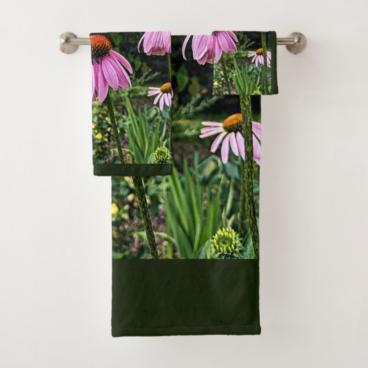 BLOEMEN EN VLINDERS BAD HANDDOEK (Insitu)
