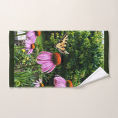 BLOEMEN EN VLINDERS BAD HANDDOEK (Handdoek)