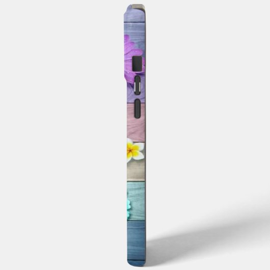 Bloemen en vlinders Case-Mate iPhone case (Achterkant / Links)