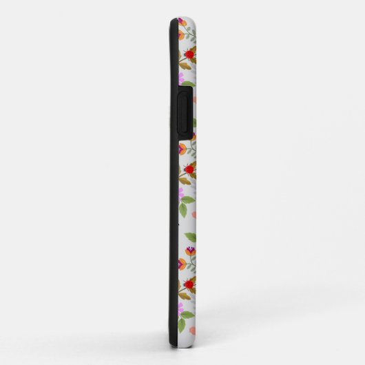 Bloemen en vlinders Case-Mate iPhone case (Achterkant/rechts)