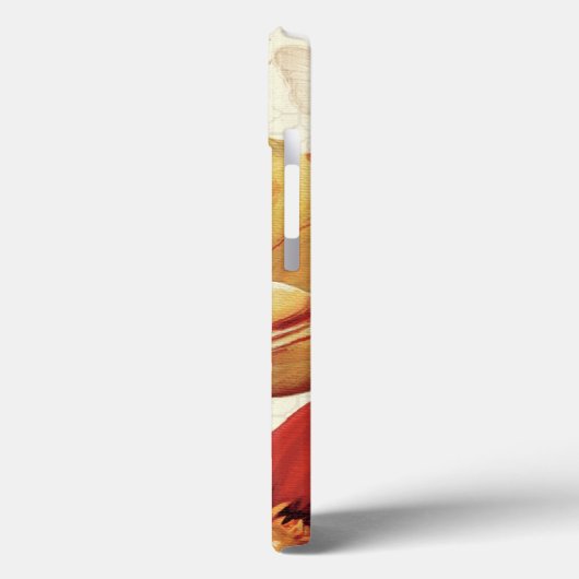 Bloemen en vlinders Case-Mate iPhone case (Achterkant / Links)