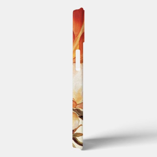 Bloemen en vlinders Case-Mate iPhone case (Achterkant / Rechts)