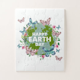BLOEMEN EN VLINDERS HAPPY EARTH DAY 2024 LEGPUZZEL