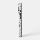 Bloemen En Vlinders iPhone 16 Hoesje (Linkerkant)