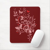 Bloemen en vlinders muismat (Met muis)