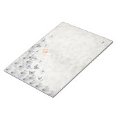 Bloemen en vlinders notitieblok (Schuin)