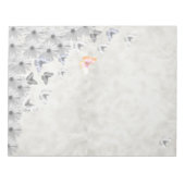 Bloemen en vlinders notitieblok (Voorkant)