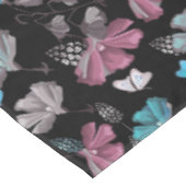 Bloemen en vlinders patroon tafelkleed (Gekanteld)