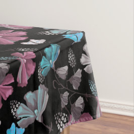 Bloemen en vlinders patroon tafelkleed