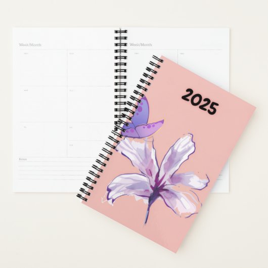 bloemen en vlinders planner (Display)