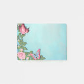 Bloemen en vlinders post-it® notes (Voorkant)