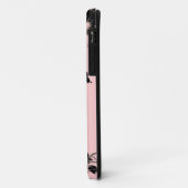 Bloemen en Vlinders Roze Persoonlijke iPhone 5 Hoe Case-Mate iPhone Case (Achterkant/links)