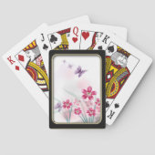 Bloemen en vlinders speelkaarten (Achterkant)