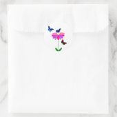 Bloemen en Vlinders Stickers (Tas)