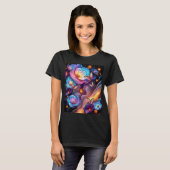 Bloemen en vlinders t-shirt (Voorkant volledig)