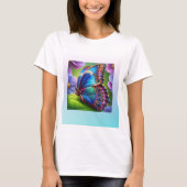 BLOEMEN EN VLINDERS T-SHIRT (Voorkant)