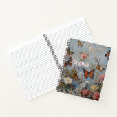 Bloemen en vlinders tijdschrift / notitieboek (Binnen)