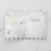 Bloemen en vlinders - Verlies van een zus Kaart (Binnen)