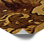 Bloemen en vogel van Hsiao Yung Poster (Hoek)