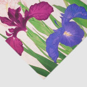 Bloemen en vogelplukkerpapier tissuepapier (Detail)