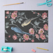 Bloemen en Vogels Illustratie Tissuepapier (Craft)