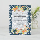  bloemen en vogels kaart (Staand voorkant)