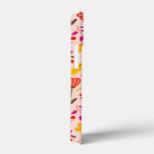 Bloemen en vogels retro stijl Case-Mate iPhone case (Achterkant / Rechts)