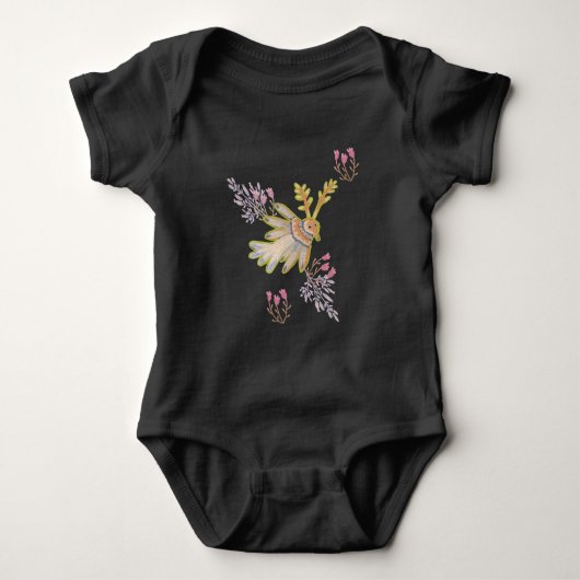 bloemen en vogels romper (Voorkant)