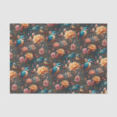  bloemen en vogels tissuepapier (Voorkant)