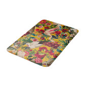 BLOEMEN EN VOGELS XVIII BADMAT (Gekanteld)