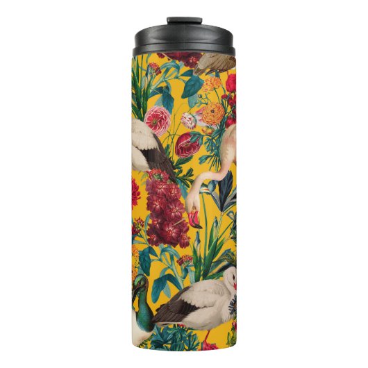 BLOEMEN EN VOGELS XVIII THERMOSBEKER (Voorkant)